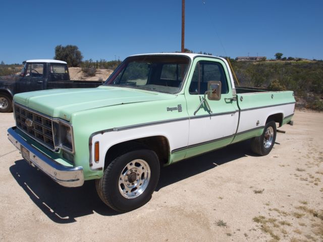 1978 chevy c20 rust free straight body camper special ca truck gmc c10 1978 Chevrolet Cheyenne camper special