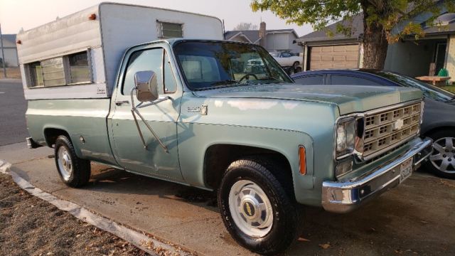 1978 chevy c20 Scottsdale solid ca. truck straight body. Runs/Drives 454 1978 Chevrolet C/K Pickup 2500 Scottsdale