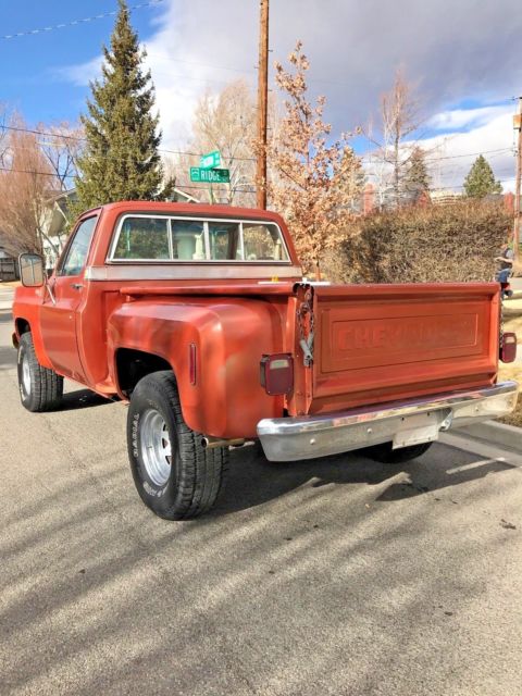 1978 Chevy Cheyenne K10 short bed stepside pickup v8 350 t350 trans 121,000 mile 1978 Chevrolet C-10