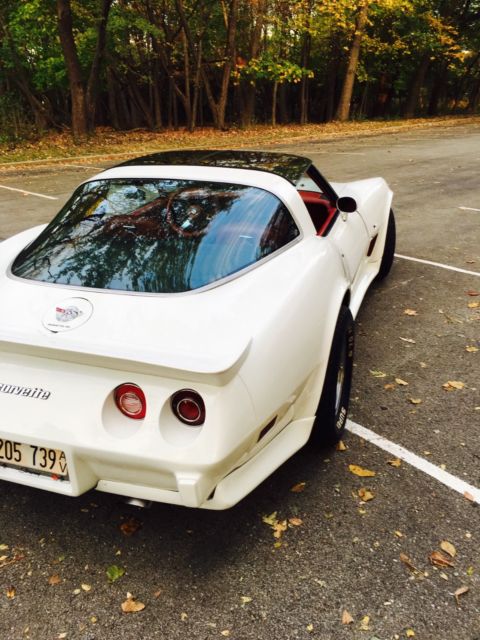 1978 Chevrolet Corvette Brand new pain original classic white - photo 4