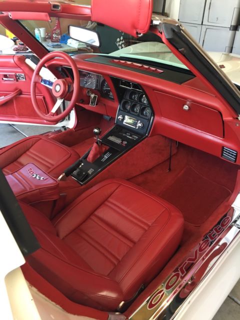 1978 Chevrolet Corvette Brand new pain original classic white - photo 6