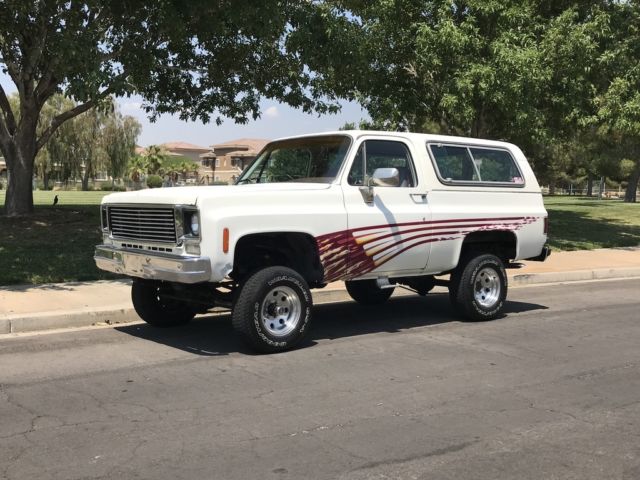 1978 Chevy K5 Blazer ALL ORIGINAL OVER 40 PHOTOS AND A VIDEO UPLOADED 1978 Chevrolet Blazer 2 door chevy k5 blazer