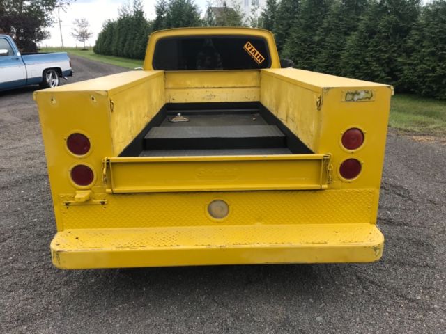 1978 Chevy LUV utility body air bagged 1978 Chevrolet C-10