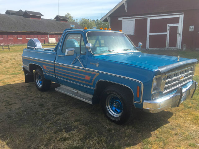 1978 Chevy Scottsdale Short-box RUST FREE 68k. Orig. Miles WORLDWIDE NO RESERVE 1978 Chevrolet C/K Pickup 1500