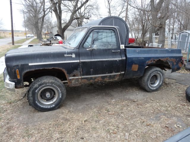 1978 Chevy Short box Truck 4x4 K10 Chevrolet 1978 Chevrolet C/K Pickup 1500