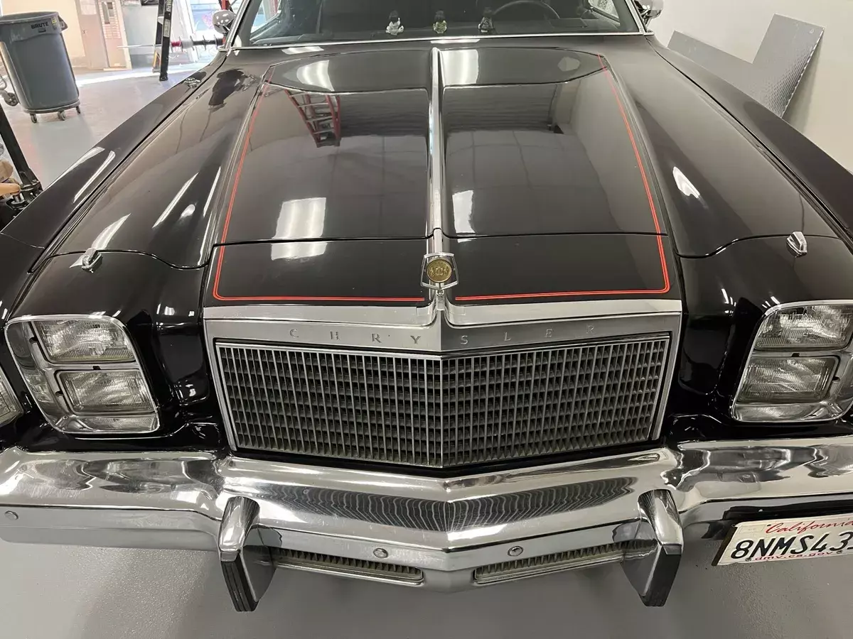 1978 Chrysler Cordoba Black 1978 Chrysler Cordoba