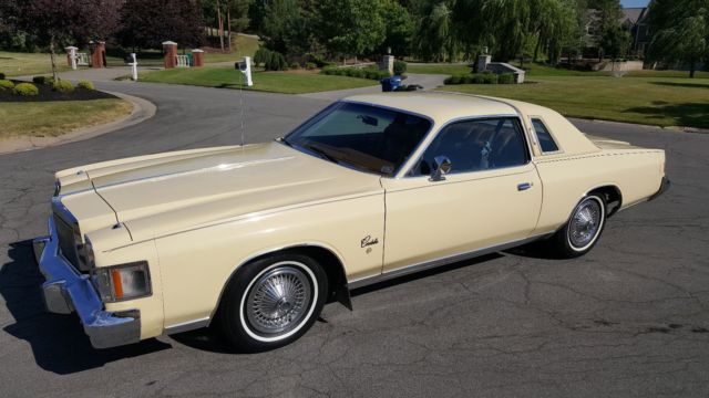 1978 Chrysler Cordoba Leather Show A/C Cadillac Lincoln Buick Rare 76k 360 V8 NR 1978 Chrysler Cordoba