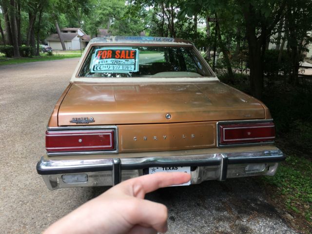 1978 Chrysler LeBaron Base Sedan 4-Door - photo 3