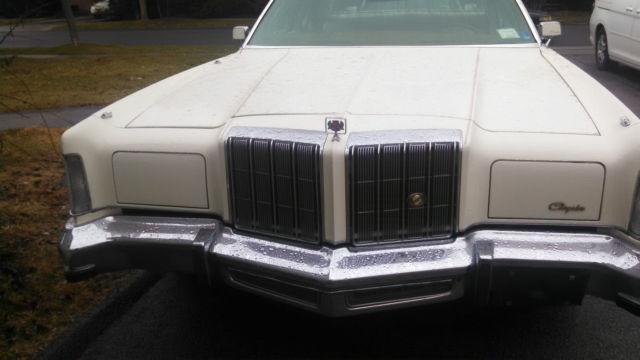 1978 CHRYSLER NEW YORKER ST. REGIS BROUGHAM COUPE 1978 Chrysler New Yorker NEW YORKER CHROME