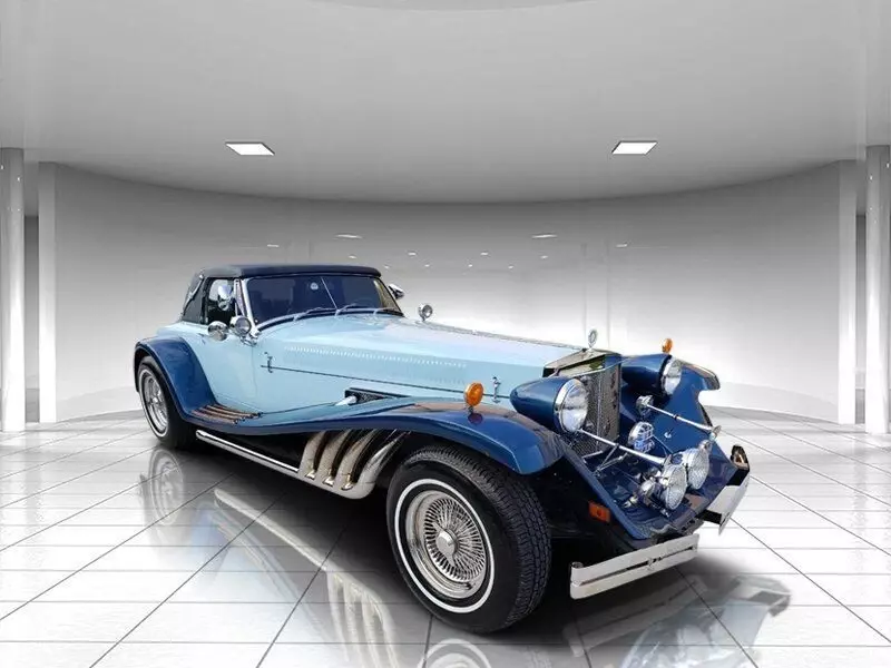 1978 Clenet Convertible Ford Edelbrock V8 - photo 12