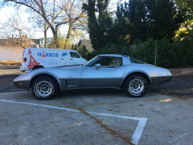 1978 Corvette 25th Anniversery Edition 4 Speed VERY RARE Options 1of1 Survivor 1978 Chevrolet Corvette Anniversary Edition