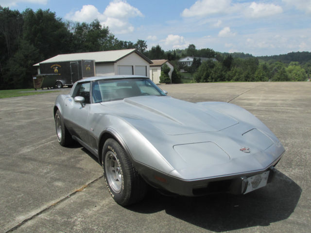 1978 Corvette 25th Silver Aniversery addition All Original 1978 Chevrolet Corvette