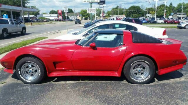 1978 Corvette T top, Cherry Red 1978 Chevrolet Corvette
