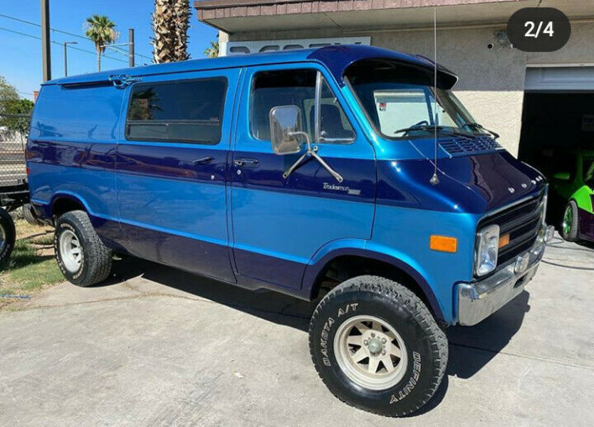 1978 Dodge 4x4 Van 1978 Dodge B200 4x4 Van