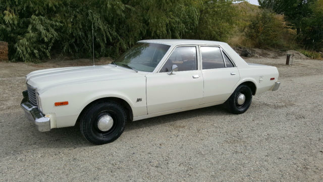 1978 Dodge Aspen 4dr Sedan..62K Miles..Super 6..Auto..Mopar Plymouth Volare 1978 Dodge Aspen 4dr Sedan