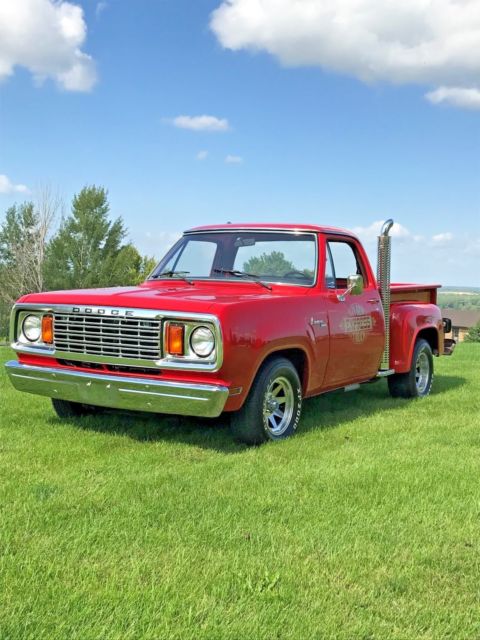 1978 DODGE D150 LIL RED EXPRESS Pick Up Truck Lil' Little Red Express 1978 Dodge Other Pickups