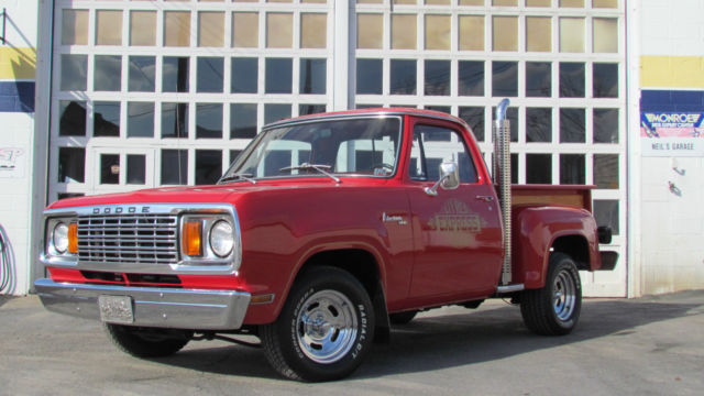 1978 Dodge Lil Red Express pickup truck. 360 cu in engine, Red Interior. 1978 Dodge Other Pickups Lil Red Express