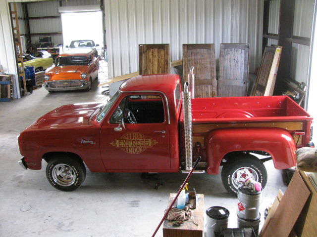 1978 Dodge Lil Red Express Truck Adventurer 150 1978 Dodge Other