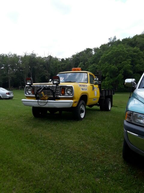1978 DODGE POWER WAGON EX-BRUSH FIRETRUCK 1978 Dodge Other Pickups