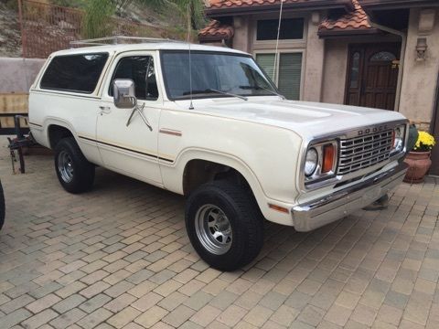 1978 Dodge Ramcharger se