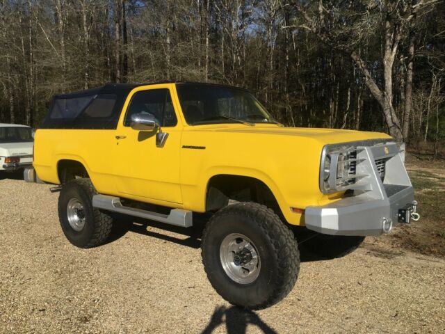 1978 Dodge Ramcharger Removable Roof Soft Top Ram Charger 37's New 360 MOPAR!! 1978 Dodge Other Pickups RamCharger