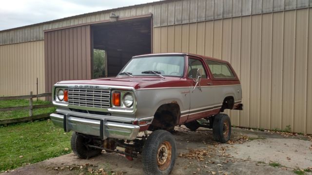 1978 DODGE RAMCHARGER SE REMOVABLE HARDTOP RARE VINTAGE 4X4 1978 Dodge Ramcharger SE