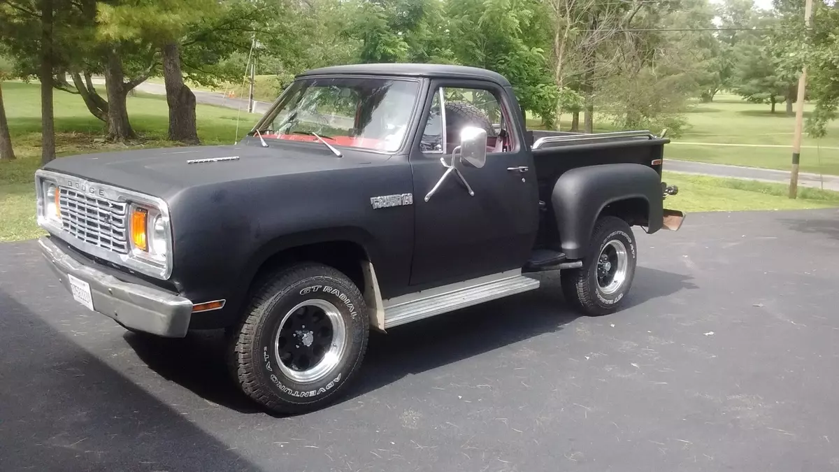 1978 Dodge W150 4x4 Stepside Power Wagon 1978 Dodge W150