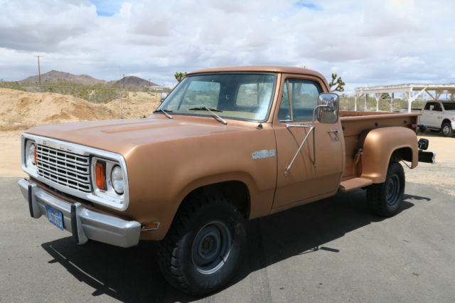 1978 DODGE W150 POWER WAGON 4X4 LONGBED STEPSIDE RARE !!! CA TRUCK RUST FREE !!! 1978 Dodge Power Wagon @ NO RESERVE!! W150 POWER WAGON CA TRUCK CLEAN!