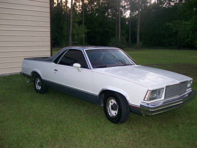 1978 ( El Camino) GMC CABALLERO fACTORY A/C CLEAN CAR WITH CLEAN FL TITLE 1978 Chevrolet El Camino