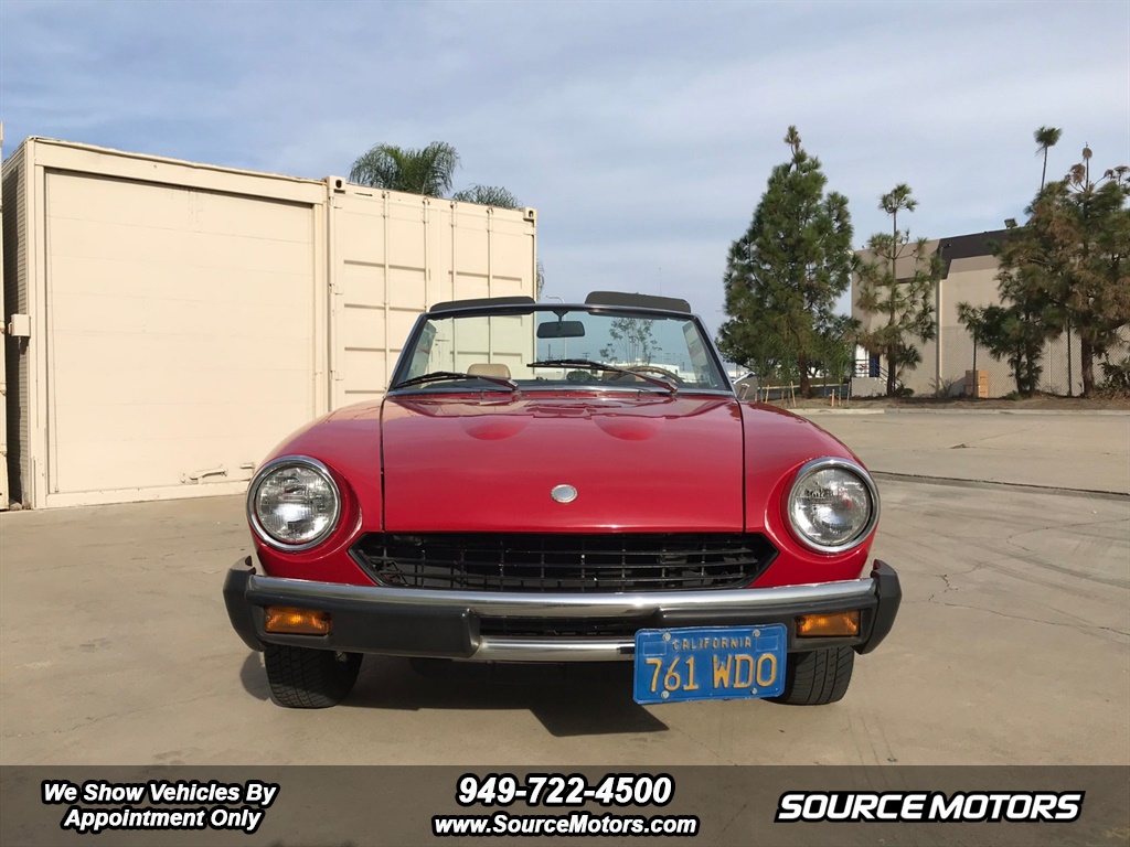 1978 Fiat 124 Spider 1800 - photo 2