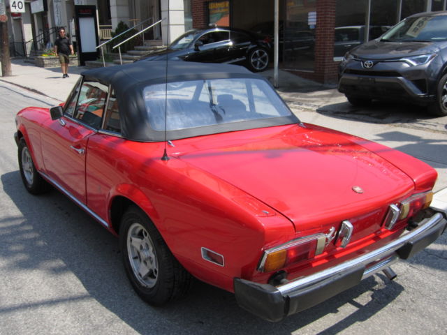 1978 Fiat 124 Spider - photo 2