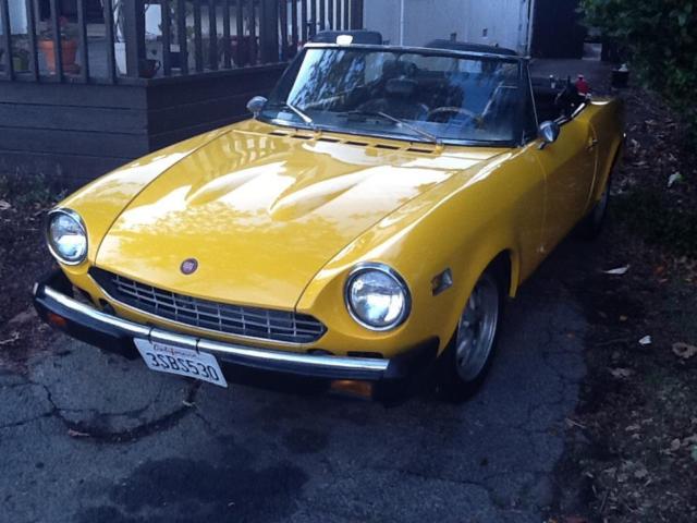 1978 Fiat 124 Spider