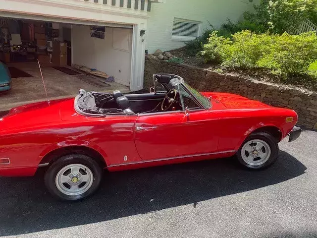 1978 Fiat 124 Spider Convertible 2-door, 1.8l-DOHC inline-four cylinder, 5-spd 1978 Fiat 124 Spider