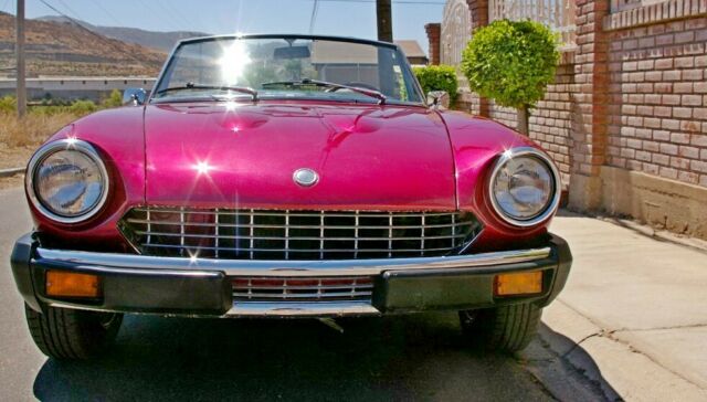 1978 FIAT 124 Spider. Fully Restored 1978 Fiat 124 Spider