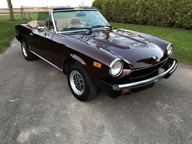 1978 FIAT 124 SPIDER PININFARINA ***** FERRARI ***** ALFA ROMEO *** 1978 Fiat 124 Spider