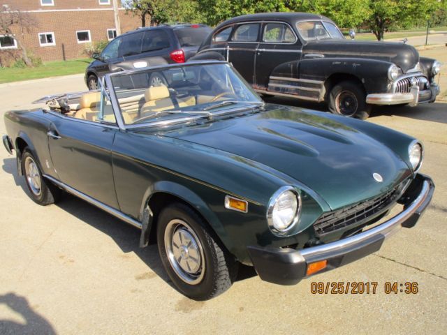 1978 Fiat 124 Spider NO RESERVE AUCTION - LAST HIGHEST BIDDER WINS CAR! - photo 4