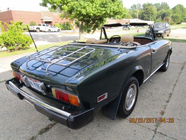 1978 Fiat 124 Spider NO RESERVE AUCTION - LAST HIGHEST BIDDER WINS CAR! - photo 5