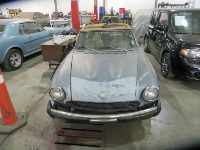 1978 FIAT 124CS CONVERTIBLE 1978 Fiat 124 Spider 124CS