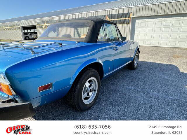 1978 Fiat 1800 Spider Convertible - photo 11