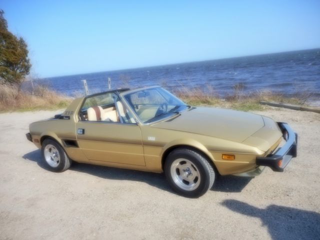 1978 Fiat fiat  x1/9 bertone x 1/9 bertone