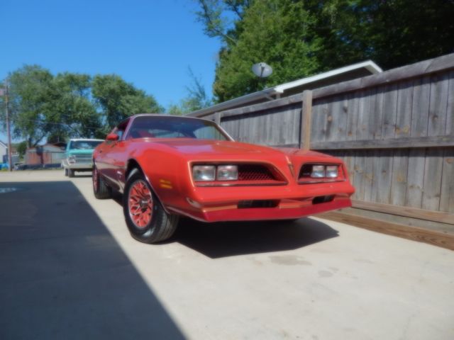 1978 Firebird Redbird edition T-Top numbers matching, a must see 1978 Pontiac Firebird Redbird