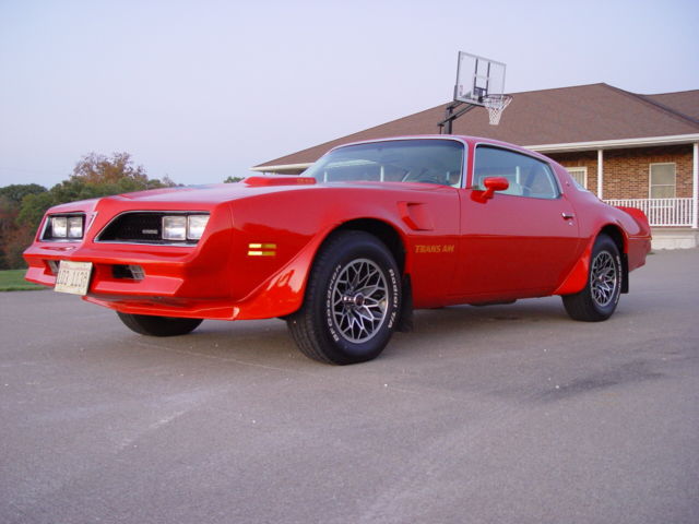 1978 Pontiac Trans Am MAYAN RED - W72 - photo 12