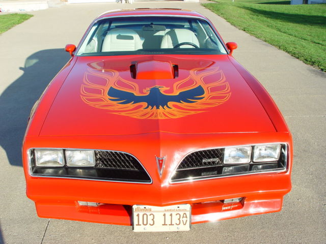 1978 Pontiac Trans Am MAYAN RED - W72 - photo 9