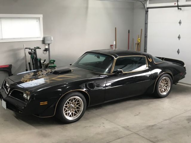 1978 Firebird Trans Am with Pontiac 400, TH350, and Hurst T-Tops, Black on Black 1978 Pontiac Trans Am