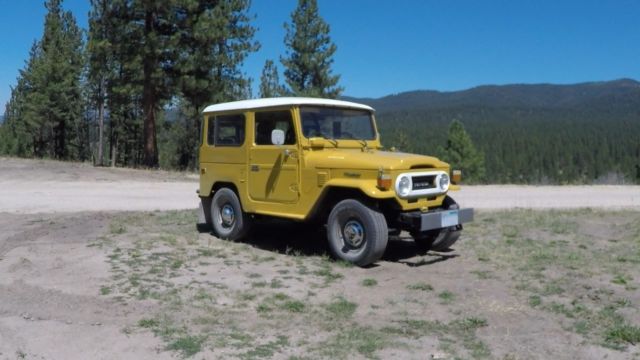 1978 FJ40 – Toyota Land Cruiser - Sweet Condition! 1978 Toyota Land Cruiser FJ40