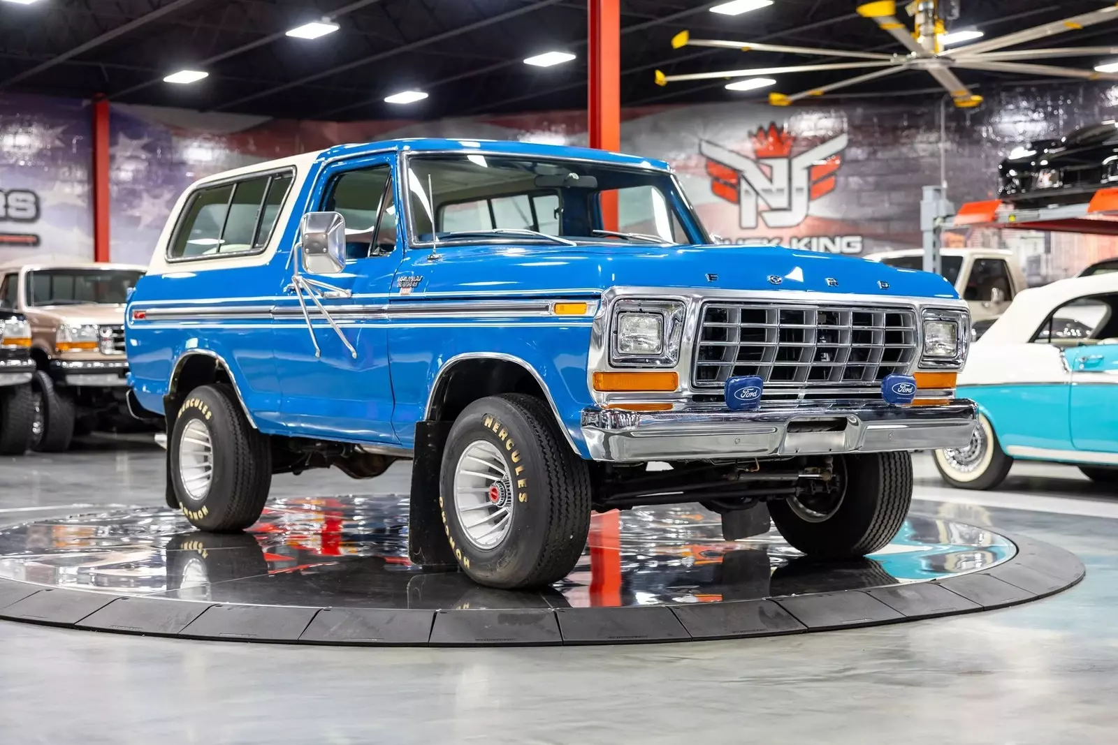 1978 FORD BRONCO 285 ACTUAL MILES BAHAMA BLUE LIKE NEW WOW SUPER RARE GARAGED 1978 Ford Bronco
