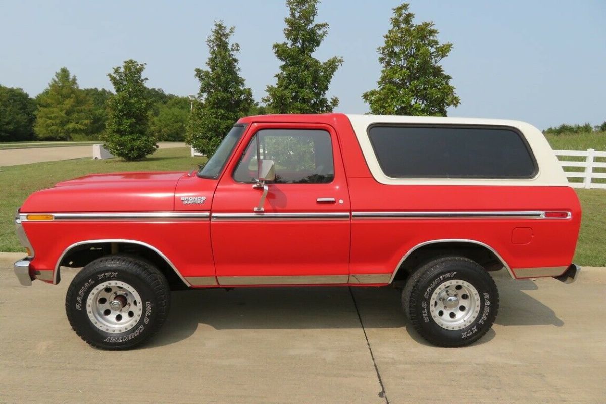 1978 Ford Bronco 4-Speed Bronco 4x4
