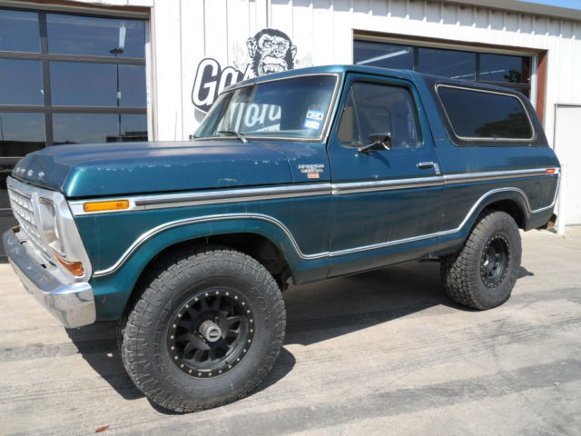 1978 Ford Bronco 4X4 400cid V8 Project offered by Gas Monkey Garage 1978 Ford Bronco 400 cid V8