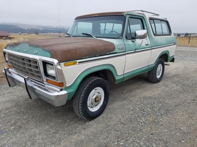 1978 FORD BRONCO 4X4: RUST FREE AND VERY STRAIGHT! NICE CLEAN ORIGINAL SURVIVOR! 1978 Ford Bronco CUSTOM