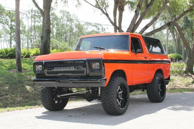 1978 Ford Bronco Custom Sport Utility 351 Cleveland Automatic Show Ready Custom 1978 Ford Bronco Custom